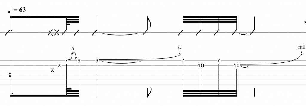 Technique du rake guitare - confortably numb