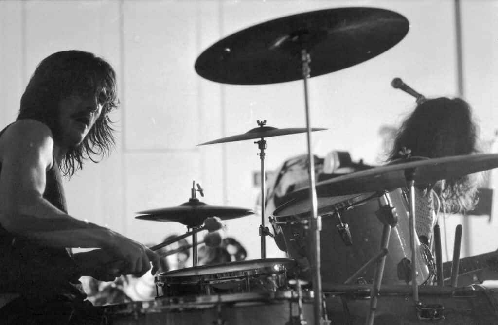 John Bonham In Reheasals