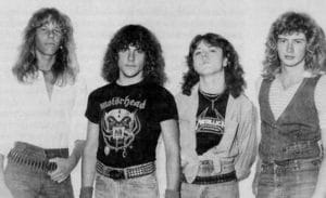 metallica avec dave mustaine