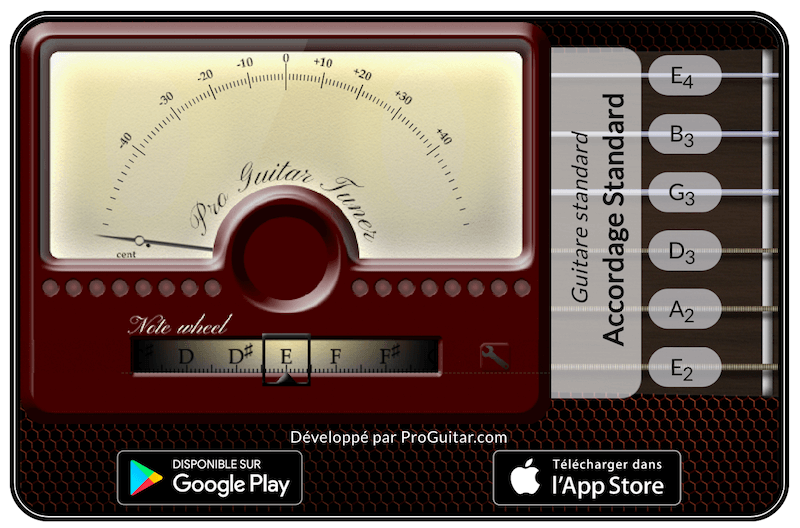 le meilleur accordeur de guitare en ligne