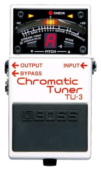 accordeur pédale boss tuner | MyGuitare