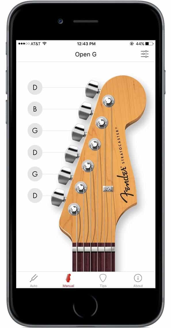 Comment accorder une guitare avec une app - application fender tune | MyGuitare