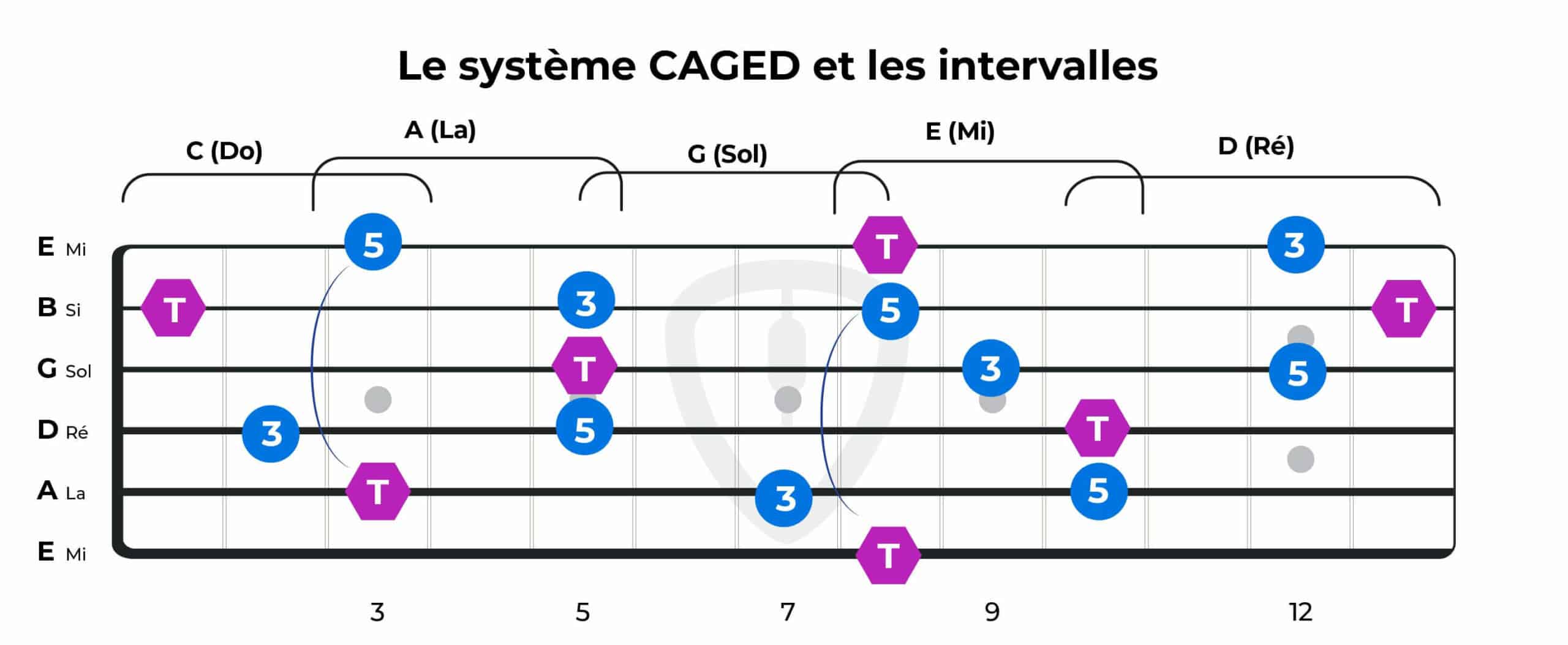 Le système CAGED et les intervalles