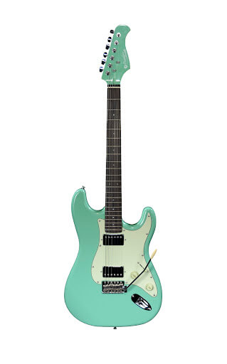 GUITARE PRODIPE ST2HRA SURF GREEN | MyGuitare